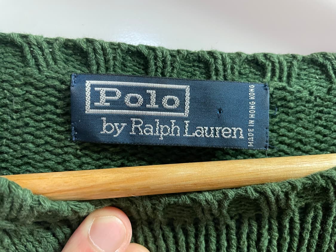 폴로 랄프 로렌 그린 니트 스웨터 상품이미지2