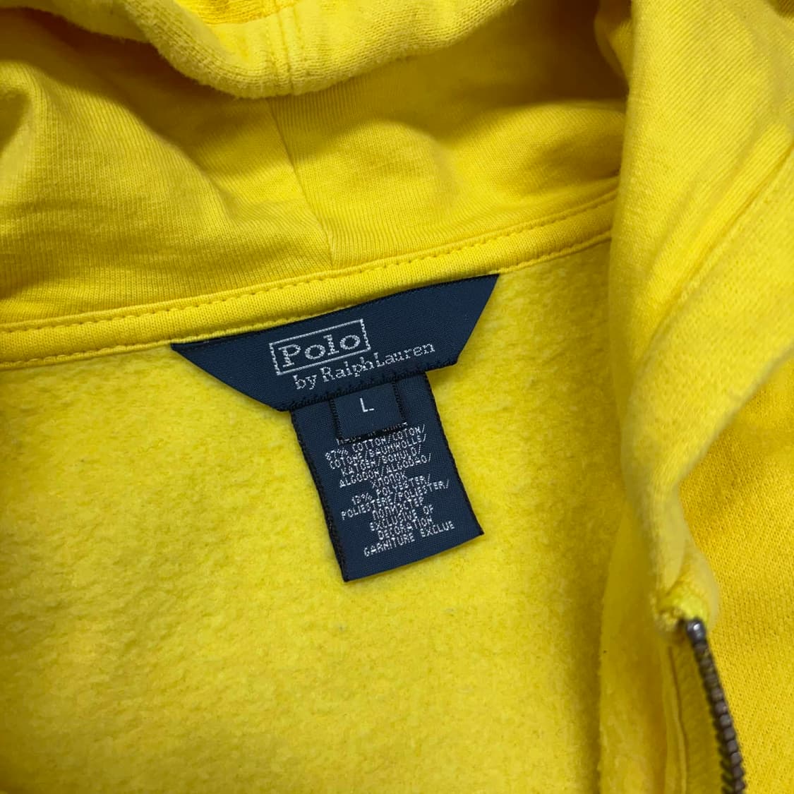 폴로 랄프로렌 러블리힙 스웻 후드집업 희귀져지(L) 상품이미지5