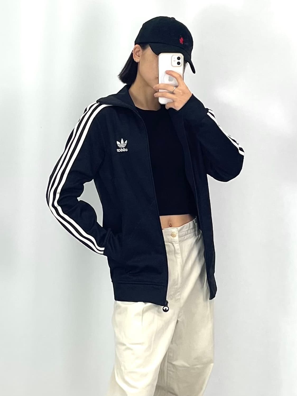  [S]아디다스 여성용 유로파TT 블랙 트랙탑 (써클풀러) CK9780 상품이미지1