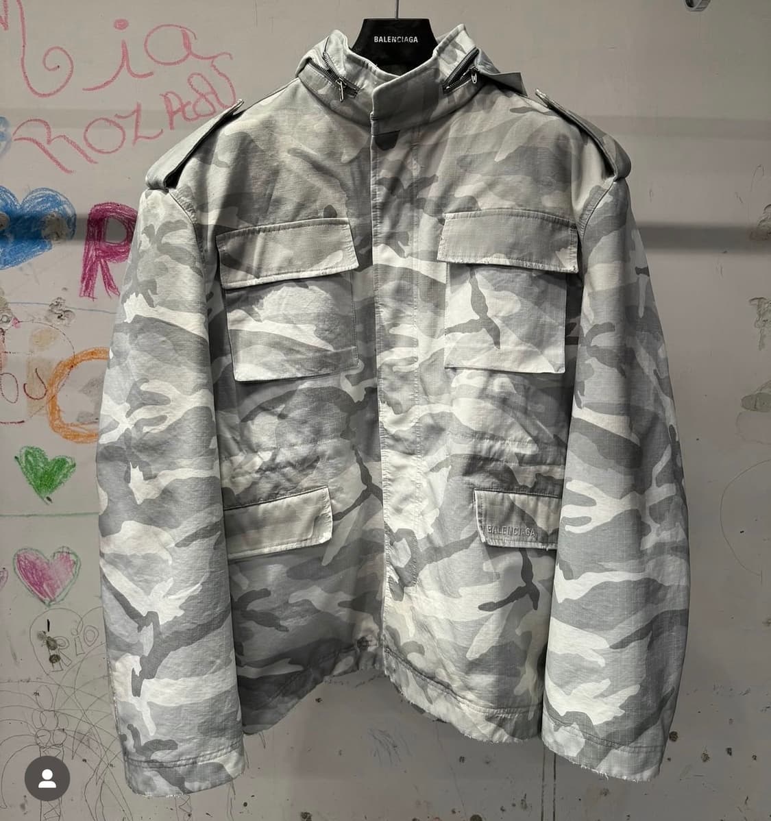 [3]발렌시아가 바이커 아미 재킷 상품이미지3