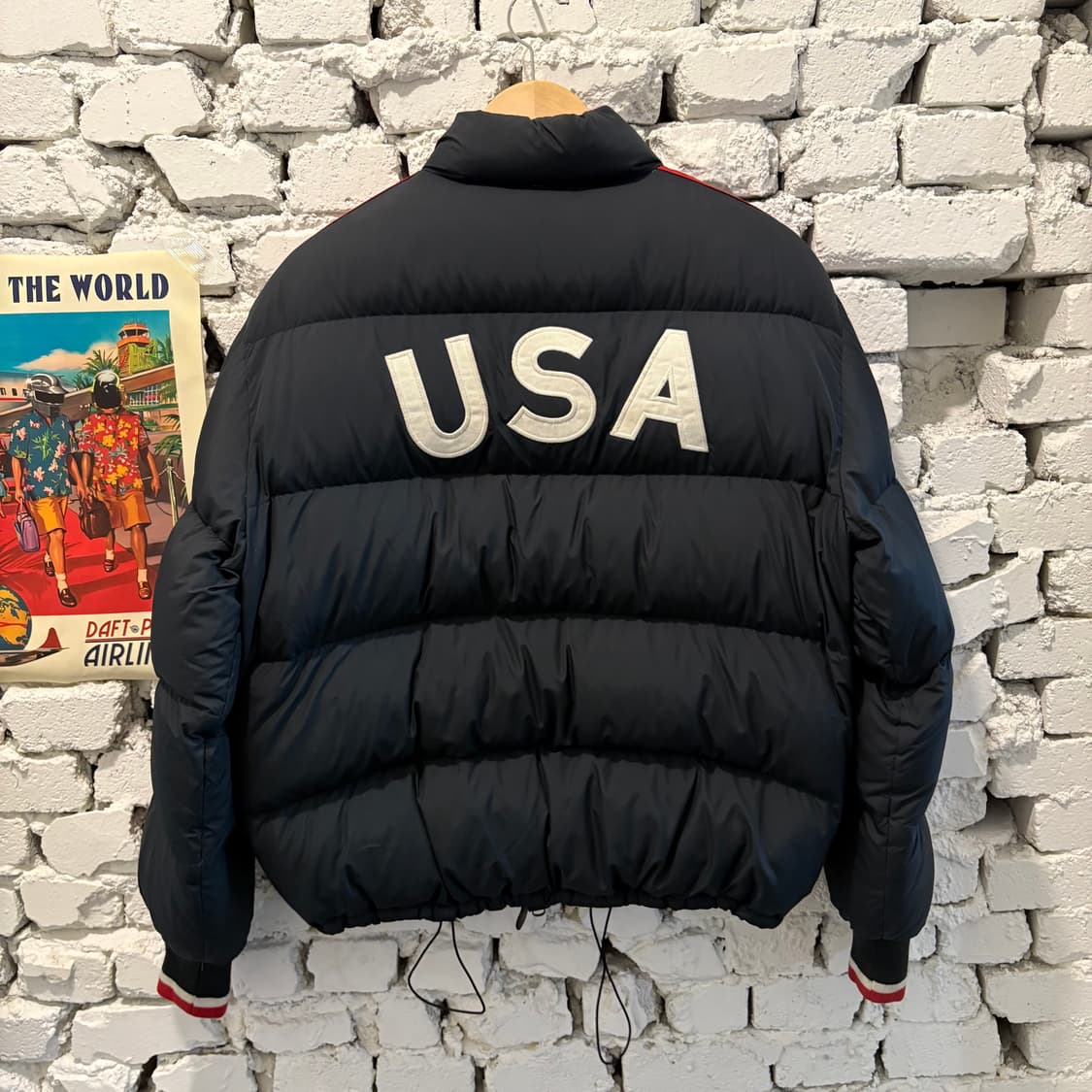 90‘s 폴로 빅포니 USA 1934pc 봄버 패딩 상품이미지4