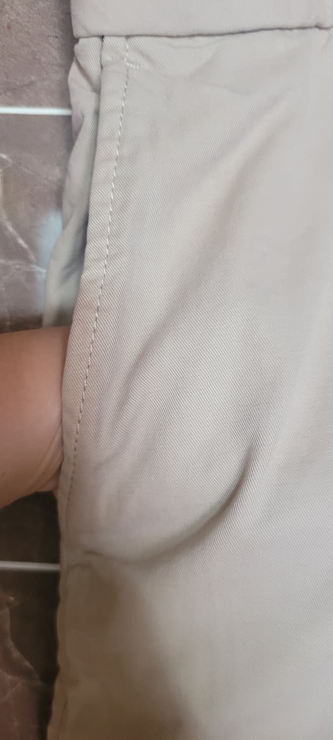 👔남성35인치👔유니클로 반바지 베이지 상품이미지3
