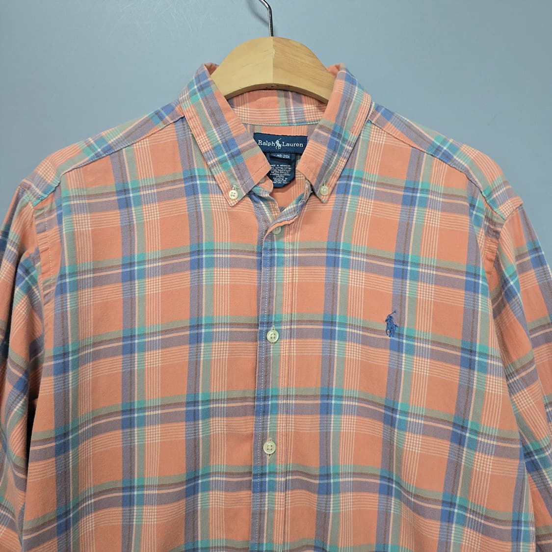랄프로렌(Ralph Lauren) 체크 코튼 셔츠 XL 상품이미지2