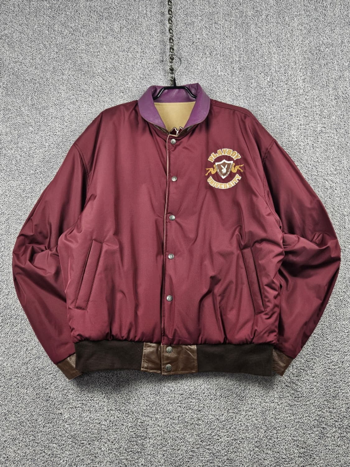 JH DESIGN PLAYBOY 리버시블바시티자켓 (2XL)/ 10015 상품이미지4