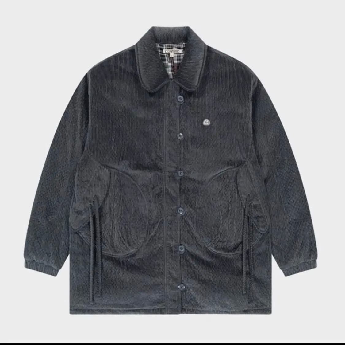 코이세이오 라운드 코지 범버 자켓 라이트그레이 2사이즈 상품이미지1