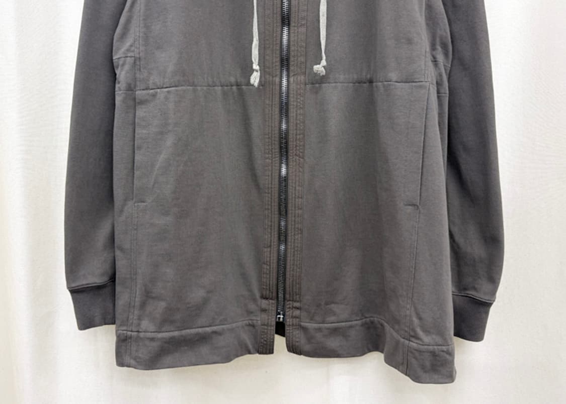 릭오웬스 드로스트링 롱 후드집업 상품이미지3