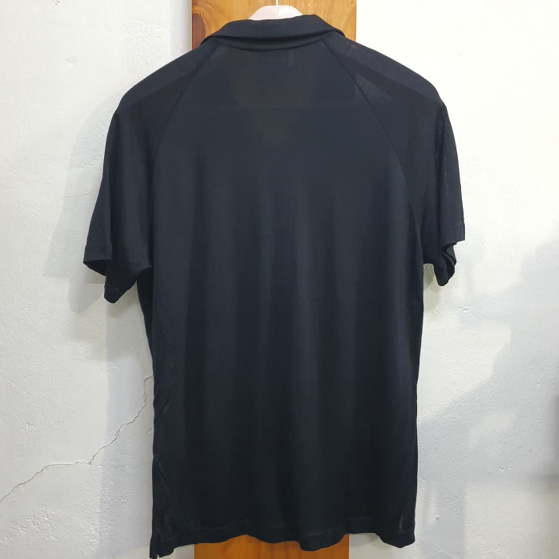 솔리드옴므 블랙 셔츠형 반팔티(100) 상품이미지5