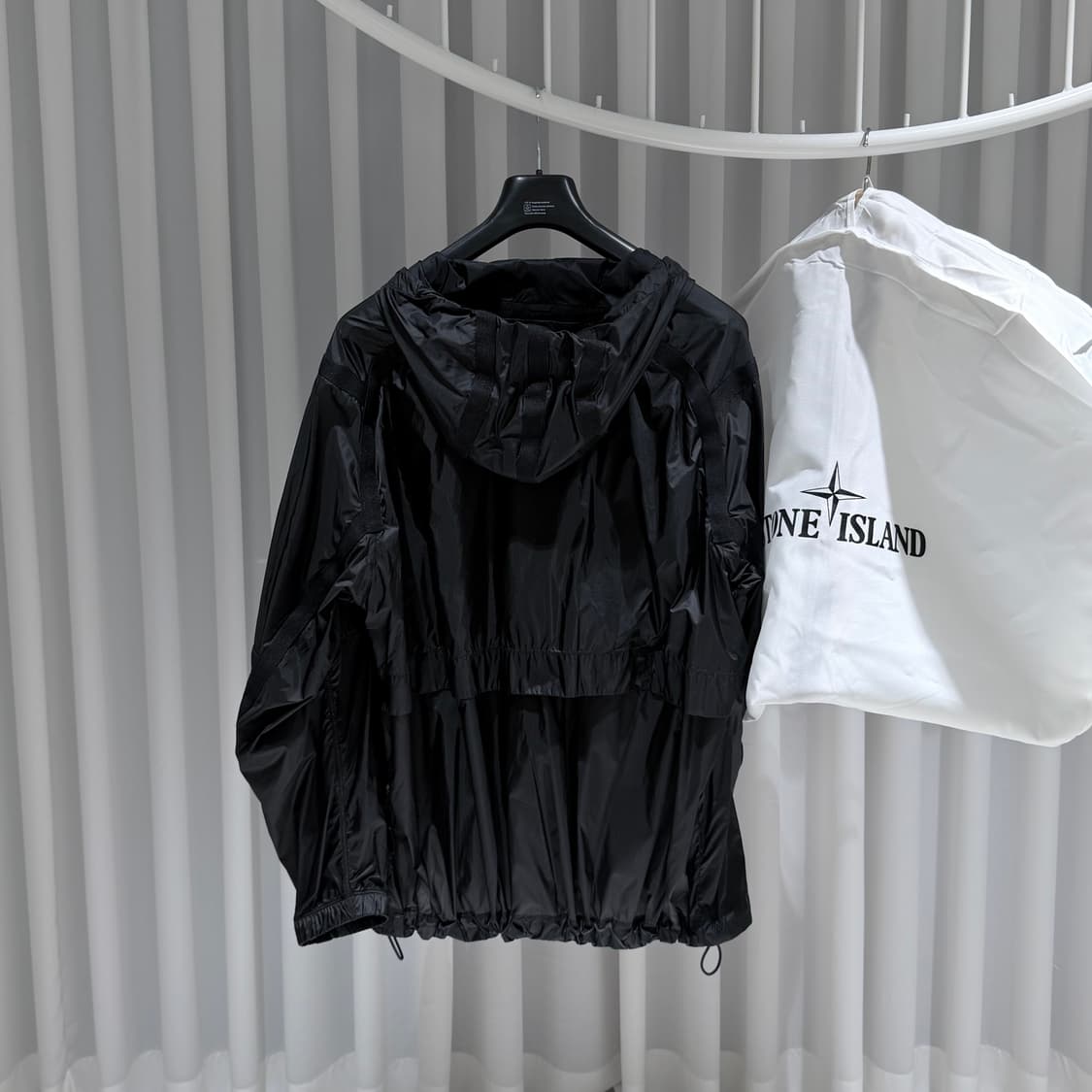 (A+/XXL) / 스톤아일랜드 립스탑 나일론 라이트 후드 자켓 상품이미지5