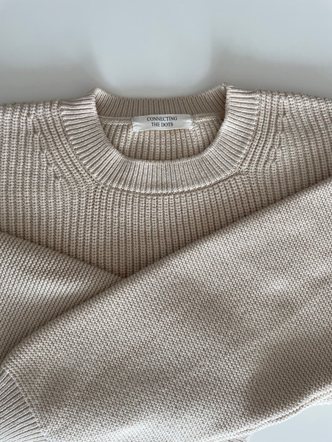 CTD 커넥팅더닷 아디오스 코튼 니트  상품이미지3