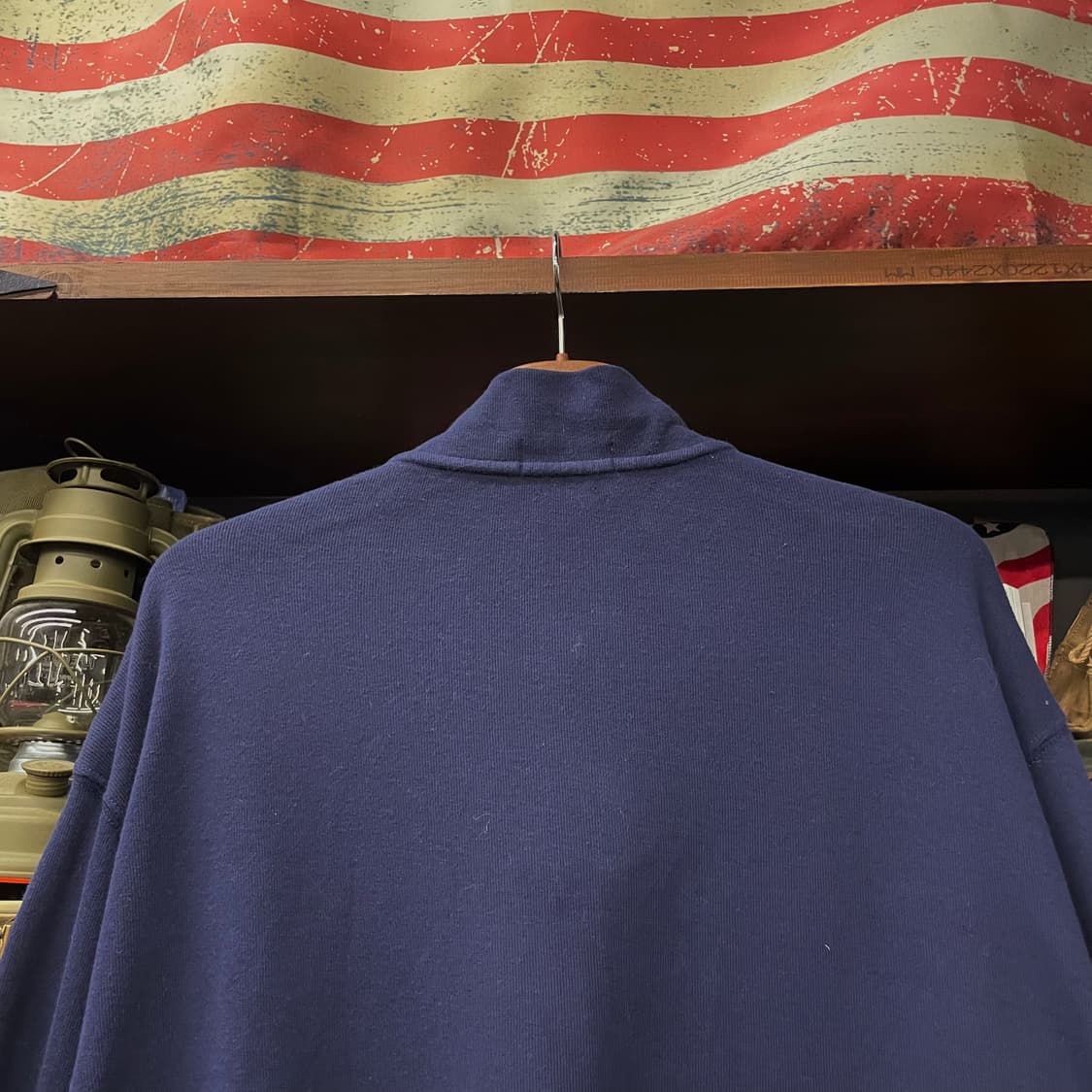 폴로 랄프로렌 신형 라벨 하프 집업 모크넥 니트 스웨터 상품이미지4