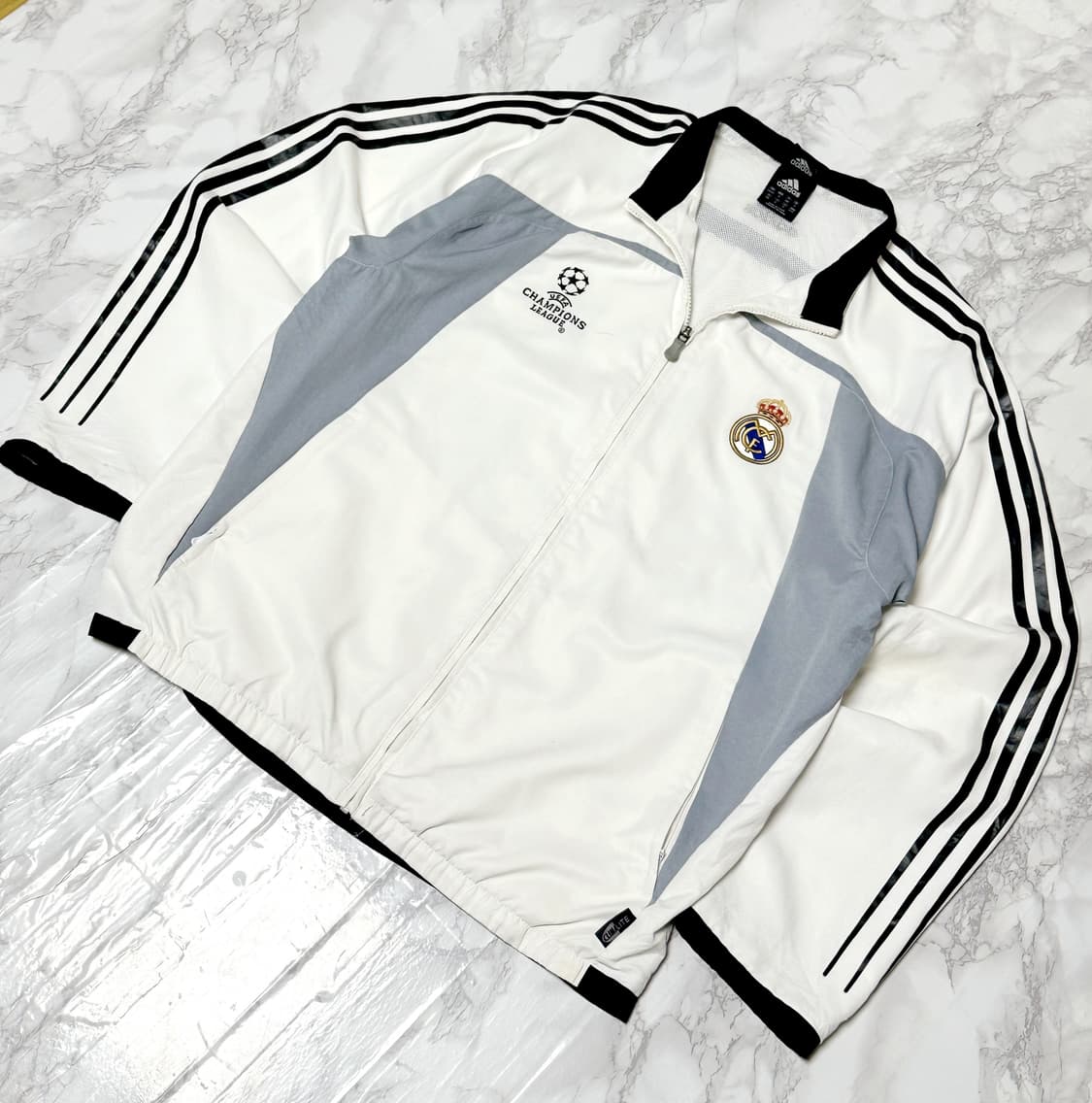 아디다스 레알 마드리드 04-05 지급용 챔피언스 리그 바람막이 자켓 상품이미지4