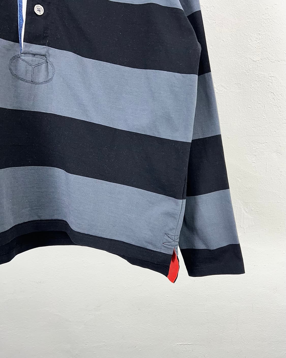 와이프로젝트 23ss 스트라이프 멀티 카라 럭비 폴로 셔츠  상품이미지6