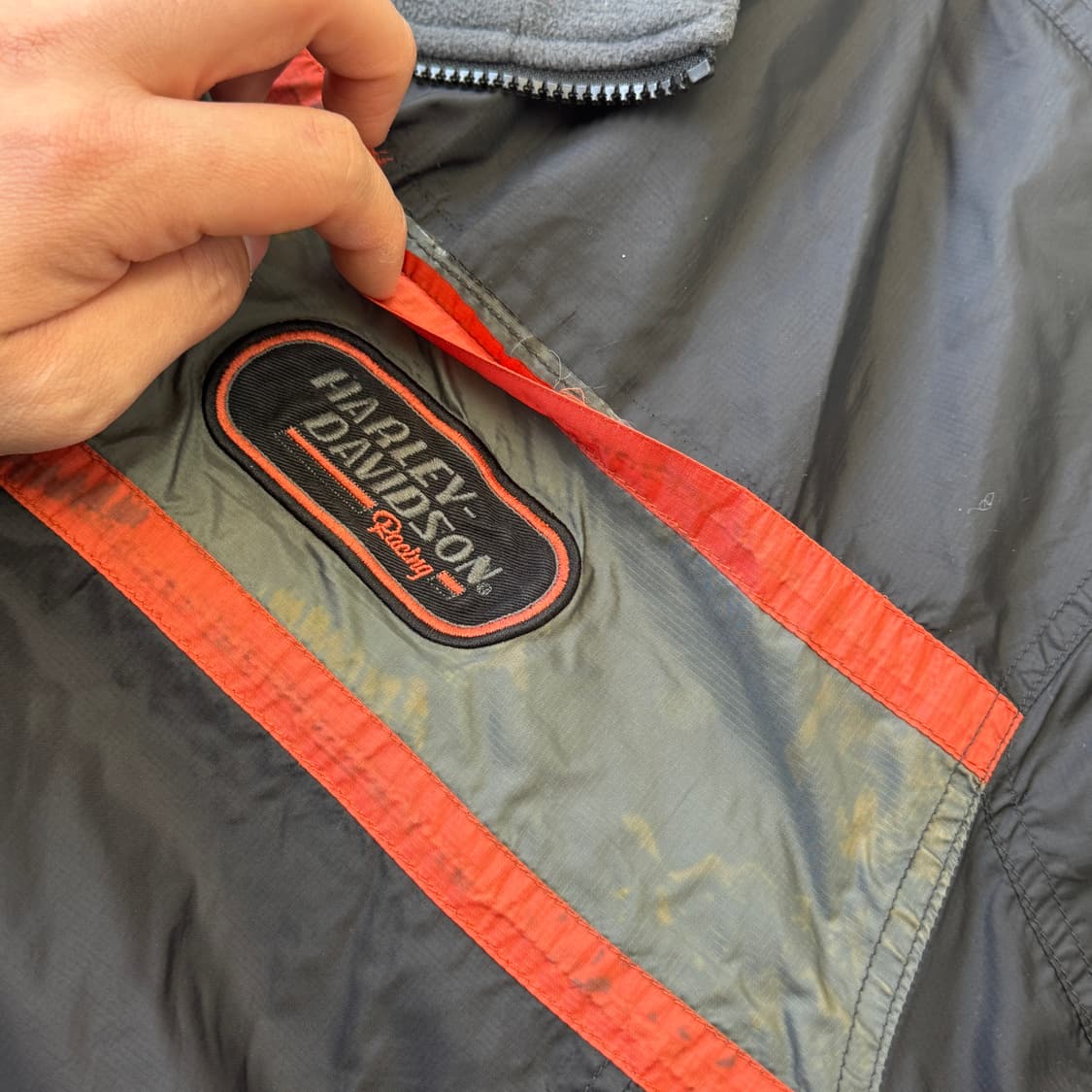 할리데이비슨 빈티지 리버시블 양면 자켓 3XL(105) 상품이미지10