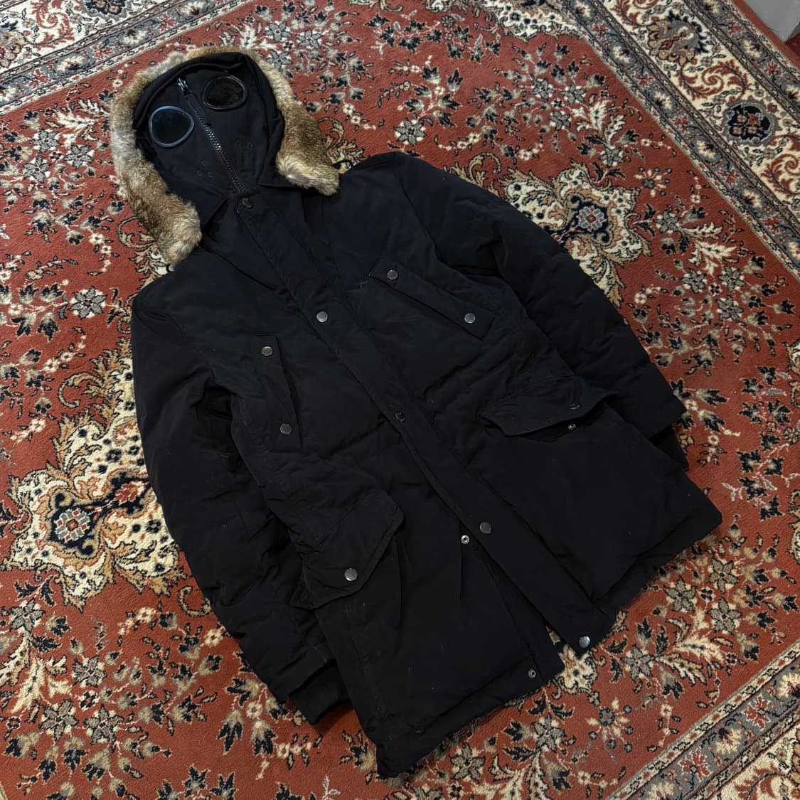 CP 컴퍼니 고글 노르지 패딩 (M) 상품이미지2