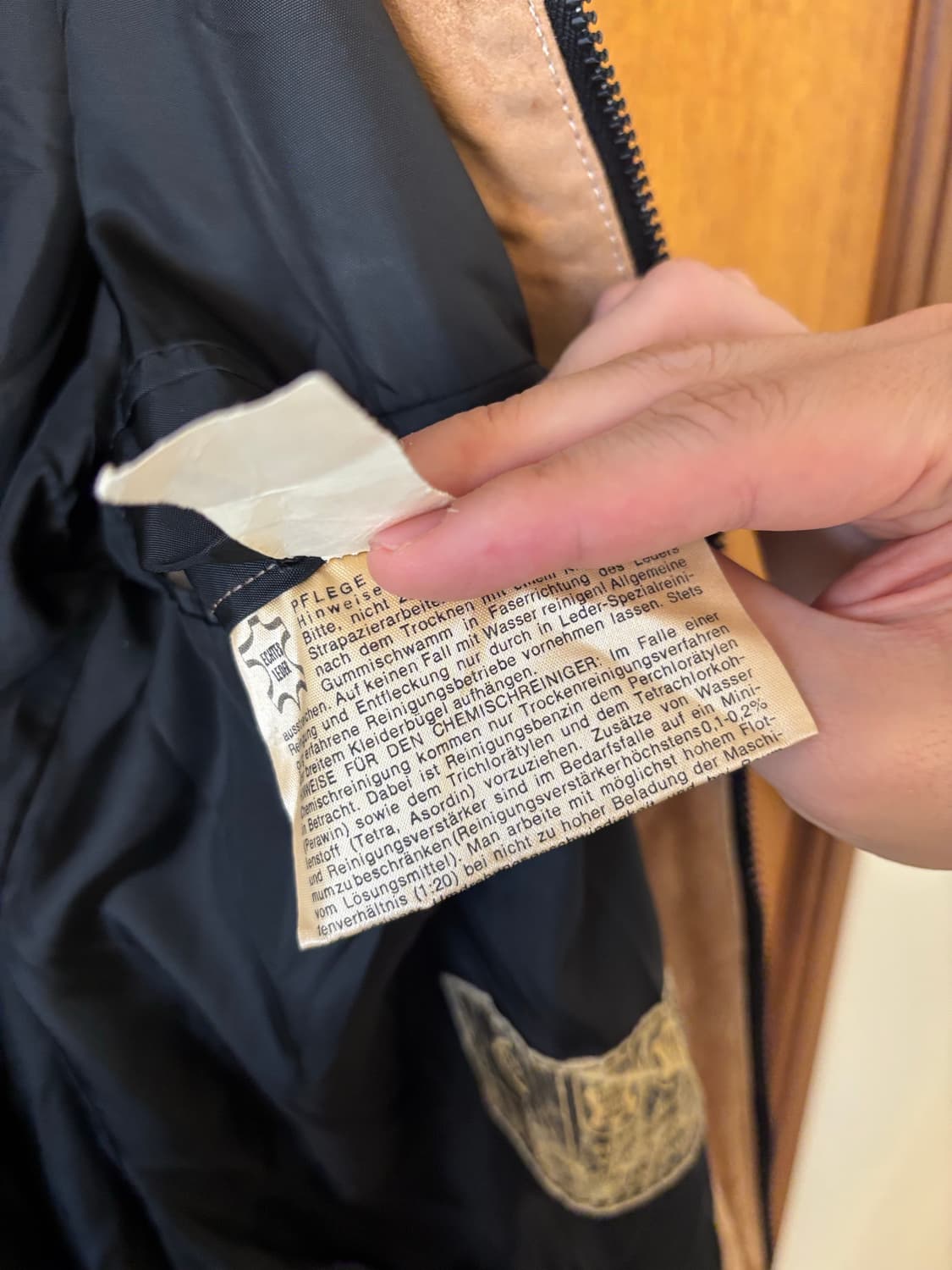 빈티지 스웨이드 자켓 상품이미지7