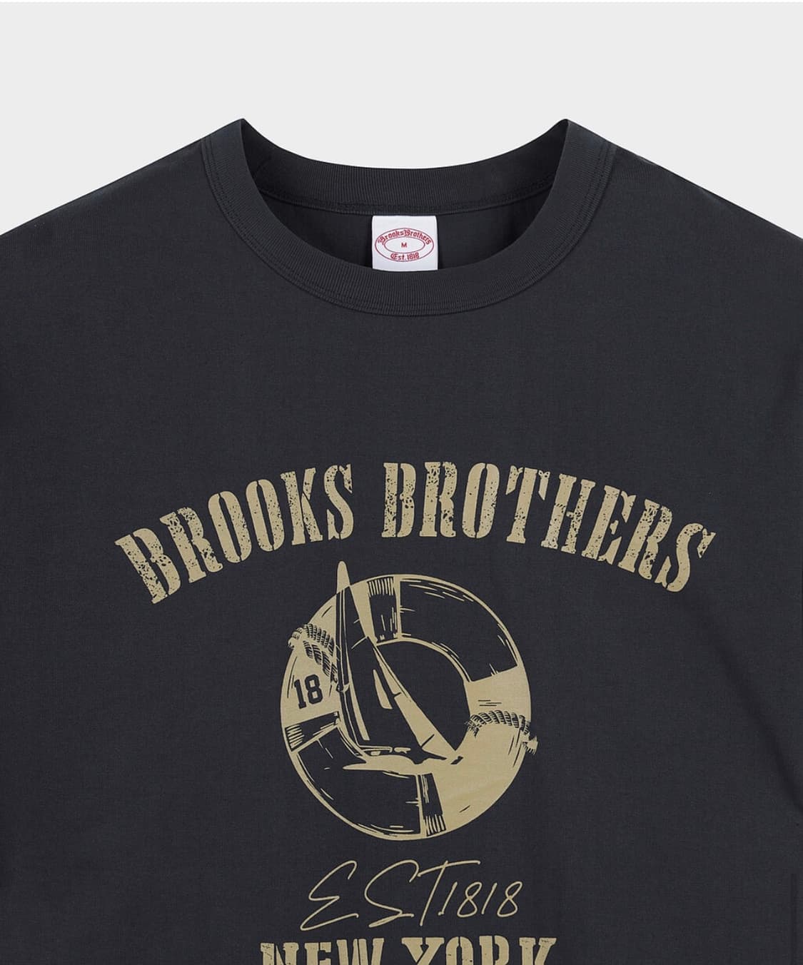 (새상품) 브룩스브라더스 네이비 반팔 티셔츠 S 상품이미지2