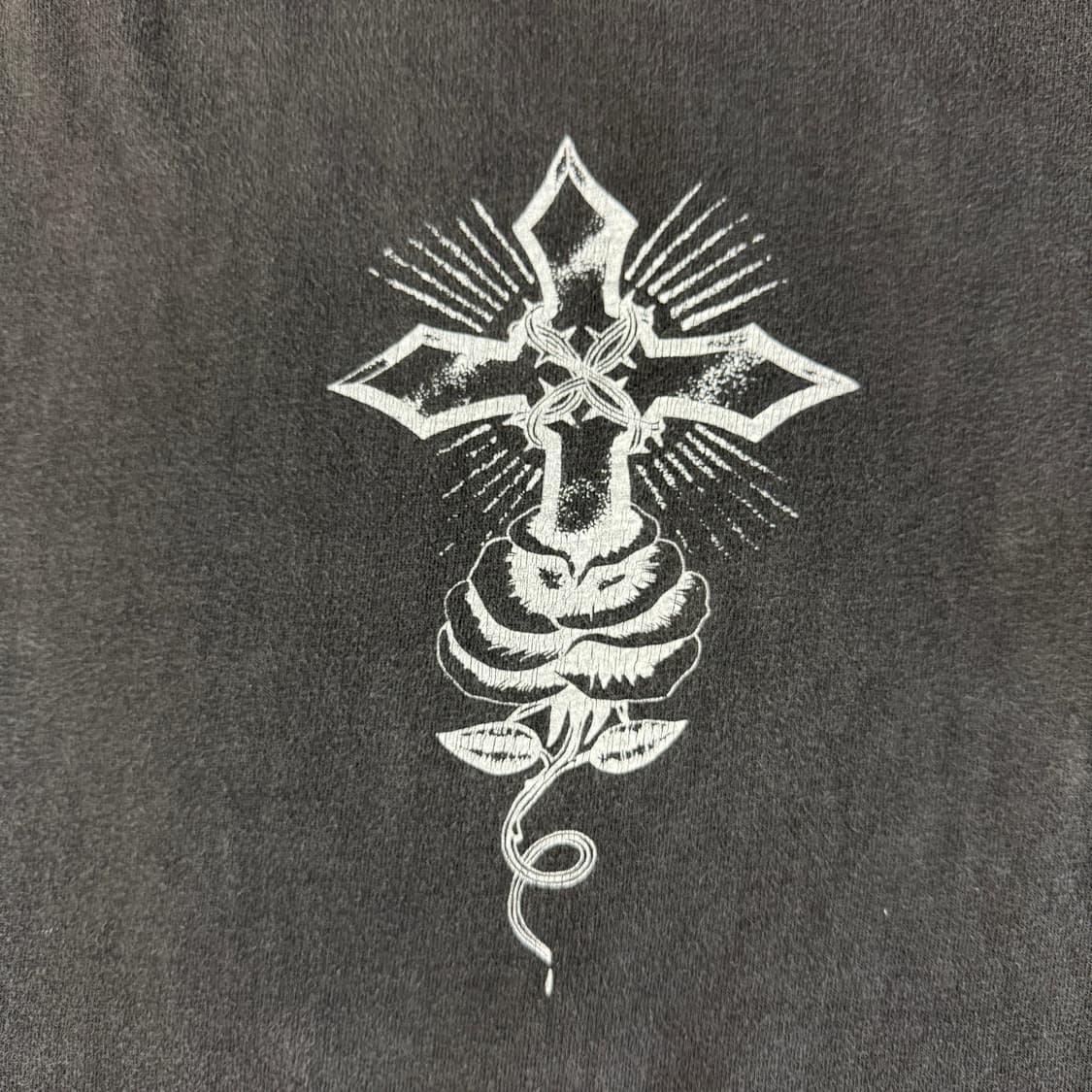 빈티지 90s Faded Jesus 지저스 티셔츠 상품이미지5