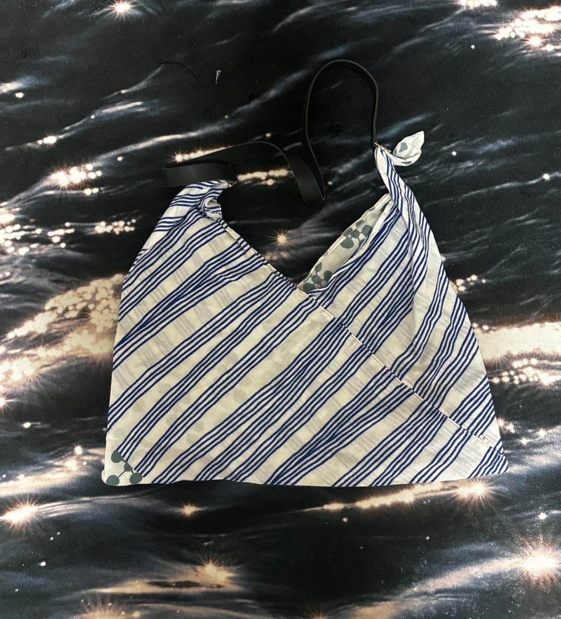 소우소우(sousou) 가죽끈 + 면 가방 세트 - [비닐백 포함] 상품이미지2