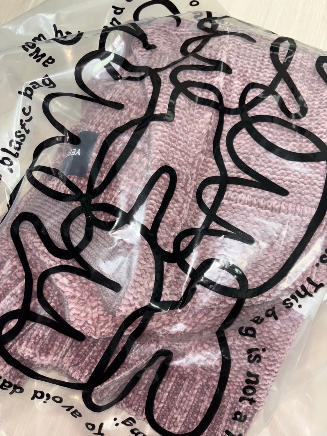 (서지수착용)예스아이씨가디건Grid Knit Cardigan Grape 상품이미지5