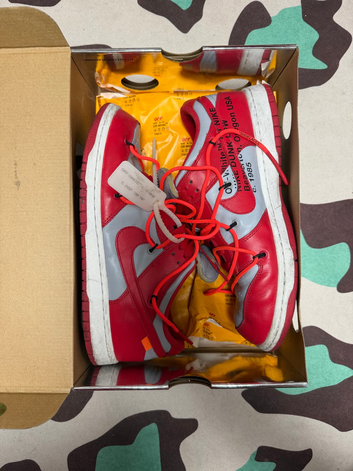 오프화이트 덩크 상품이미지2