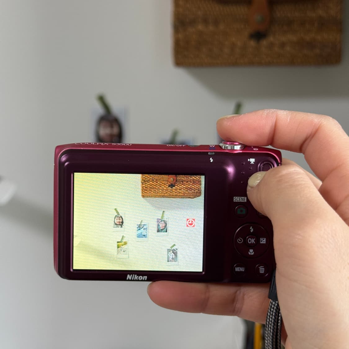핑크💖레어) 니콘 쿨픽스 S3500 빈티지 디카 디지털카메라 상품이미지8