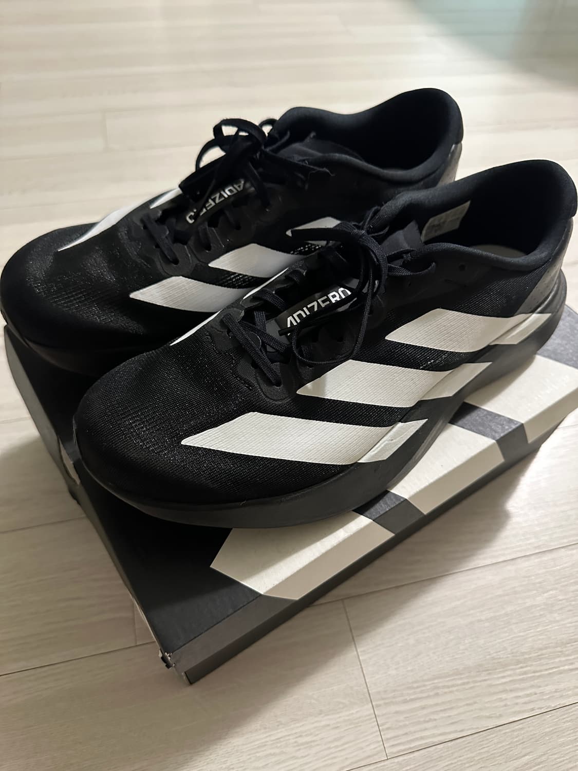 아디다스 아디제로 EVO SL 블랙 275 팝니당 상품이미지1