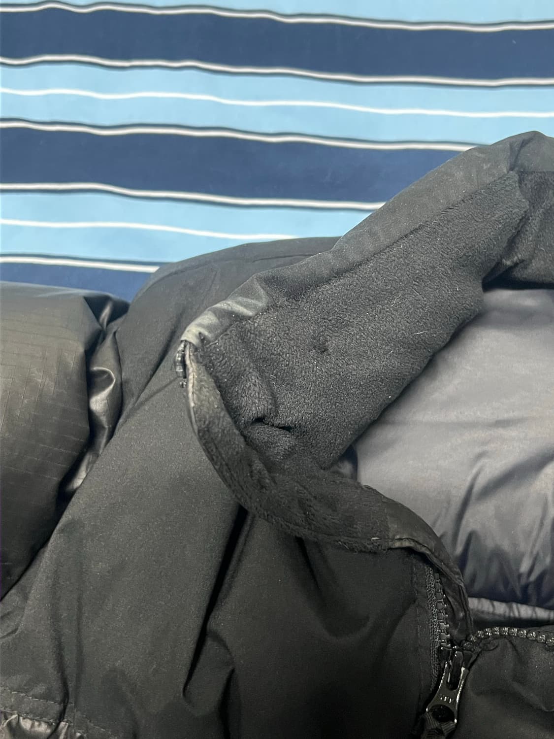 노스페이스 화이트 라벨 노벨티 눕시 다운 자켓 블랙 상품이미지7