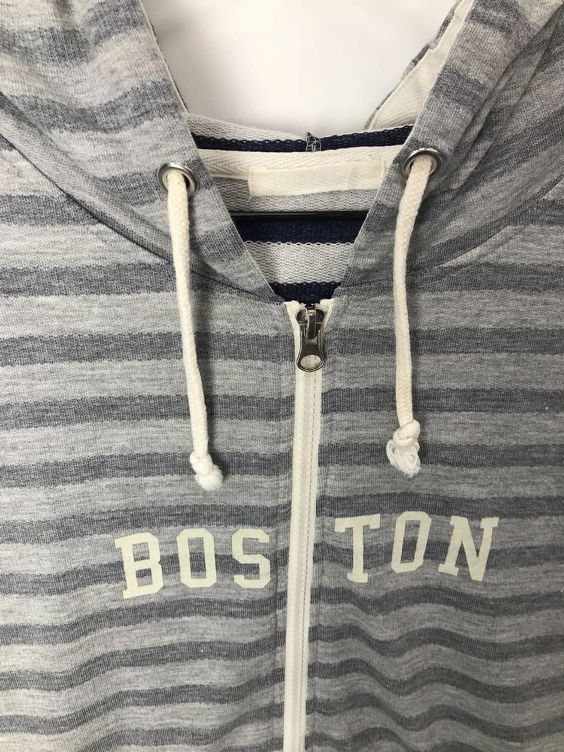 Jpn Boston Stripe Long Zip Hoodie 상품이미지7
