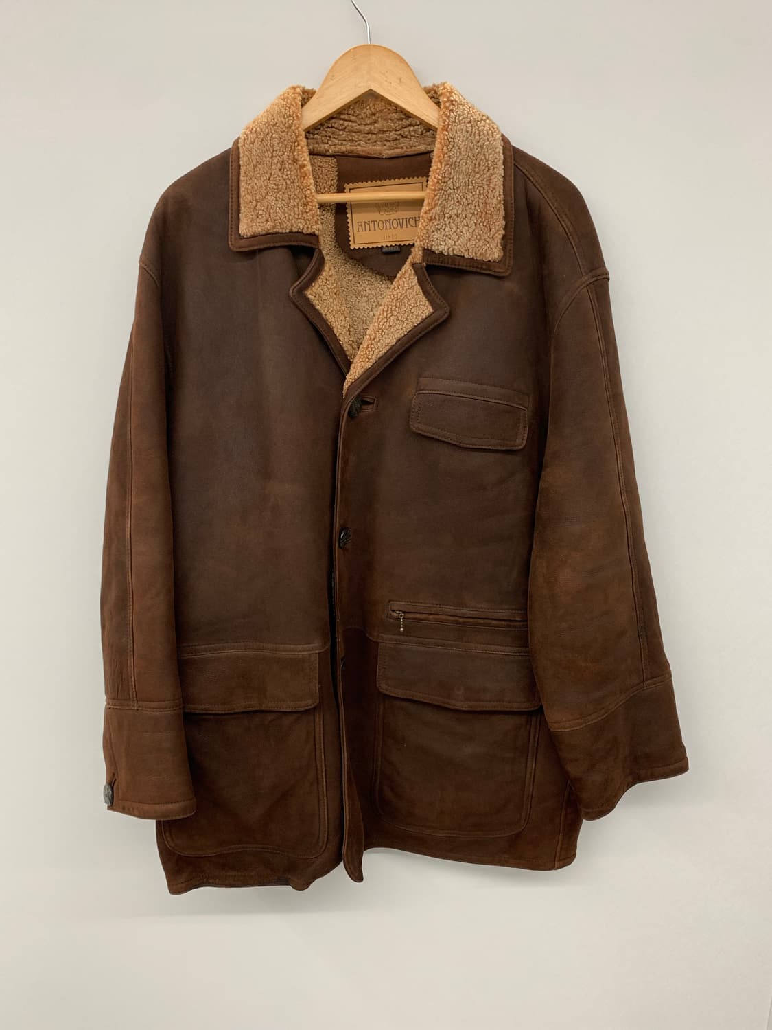 진도 양가죽 모즈 코트 상품이미지4