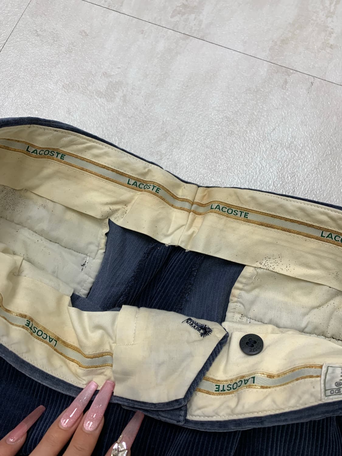 라코스테 코듀로이 팬츠 #117 상품이미지5