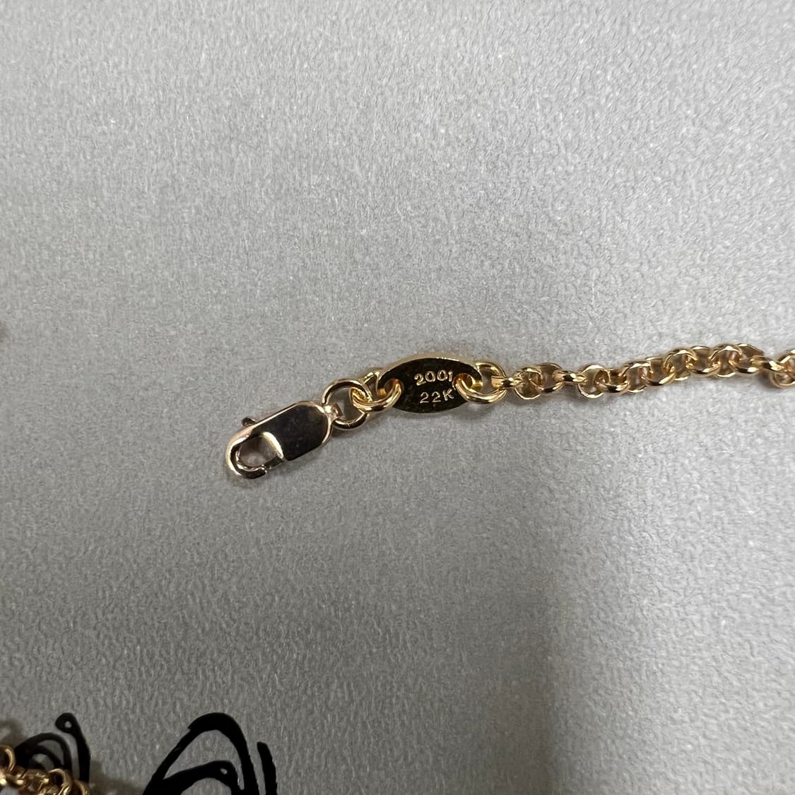 크롬하츠 22K 롤체인 20인치 새상품 판매 상품이미지3