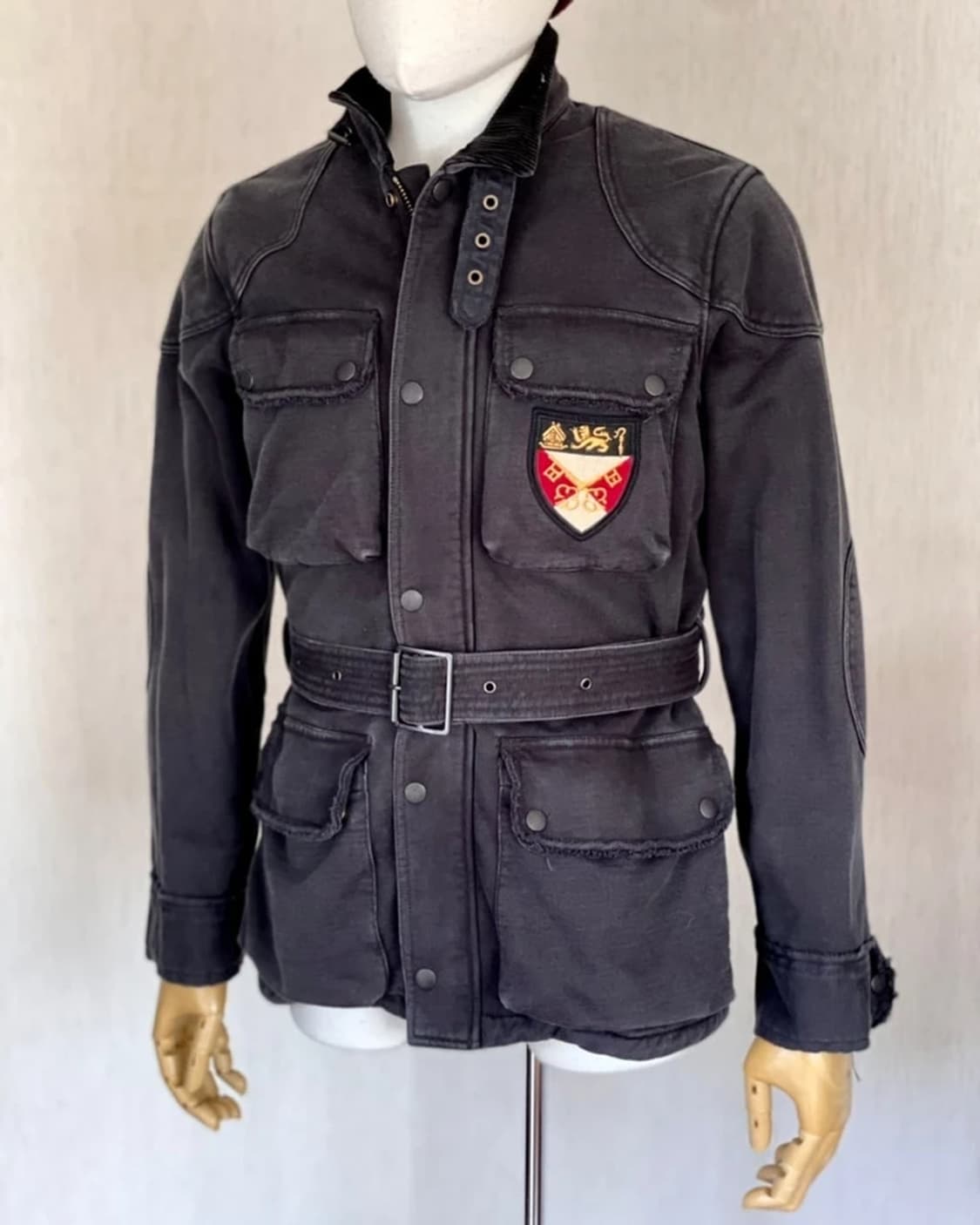 럭비랄프로렌 피그먼트 라이더스 자켓 PN5512 상품이미지2