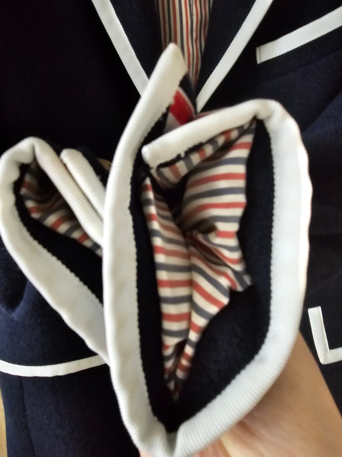 톰브라운 니만마커스 타이핑 자켓(S/상태좋음) 상품이미지6