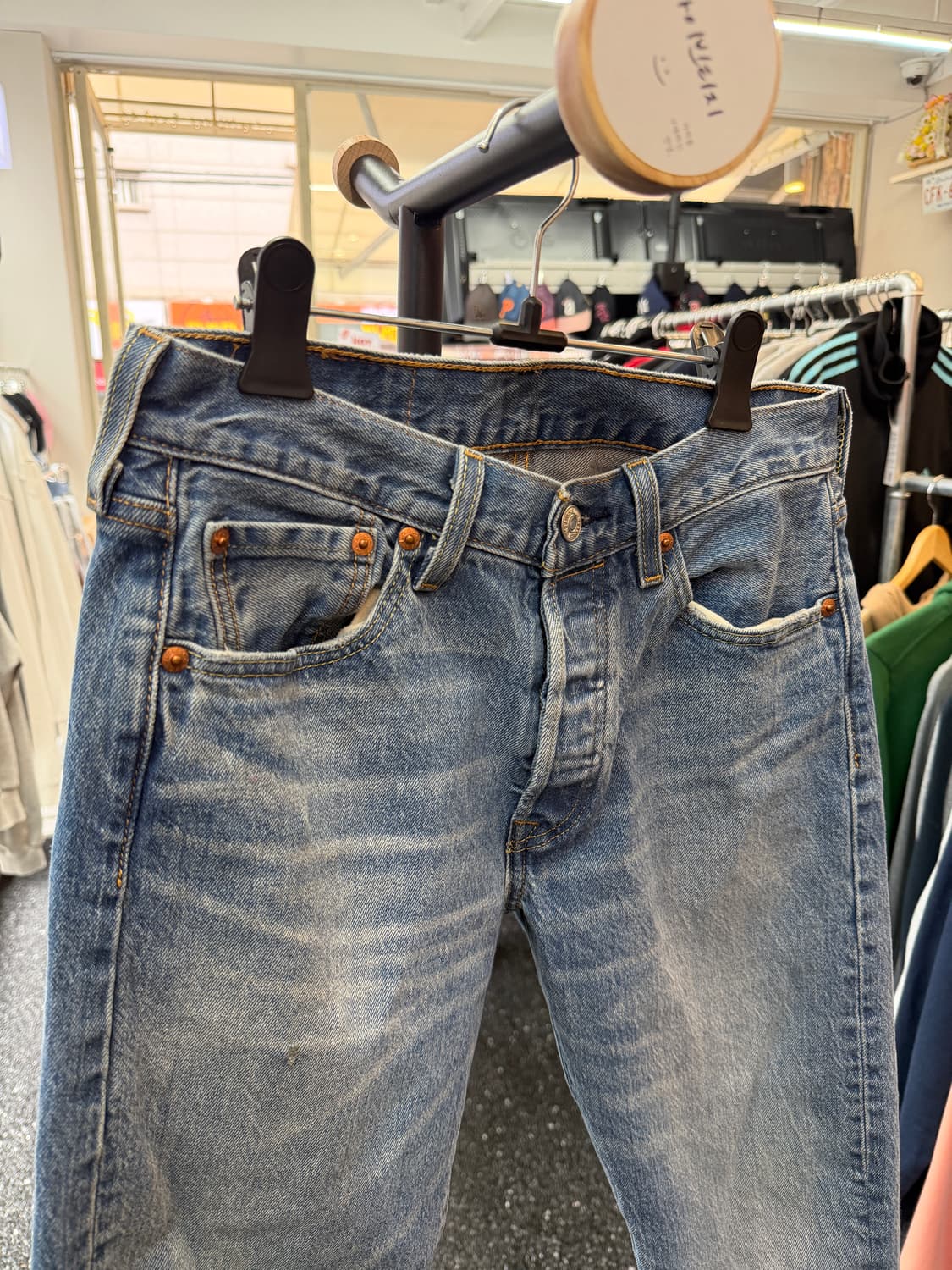 리바이스 501 데님 상품이미지3