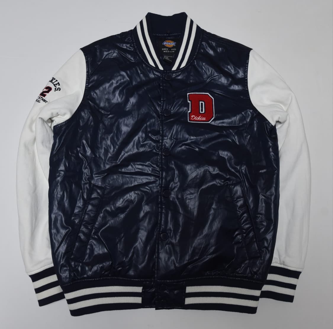  Dickies 야구 점퍼 네이비 M 95 상품이미지1
