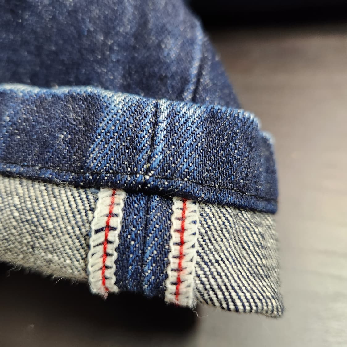 H791 [31] 리바이스 502 셀비지 데님 청바지
 상품이미지5