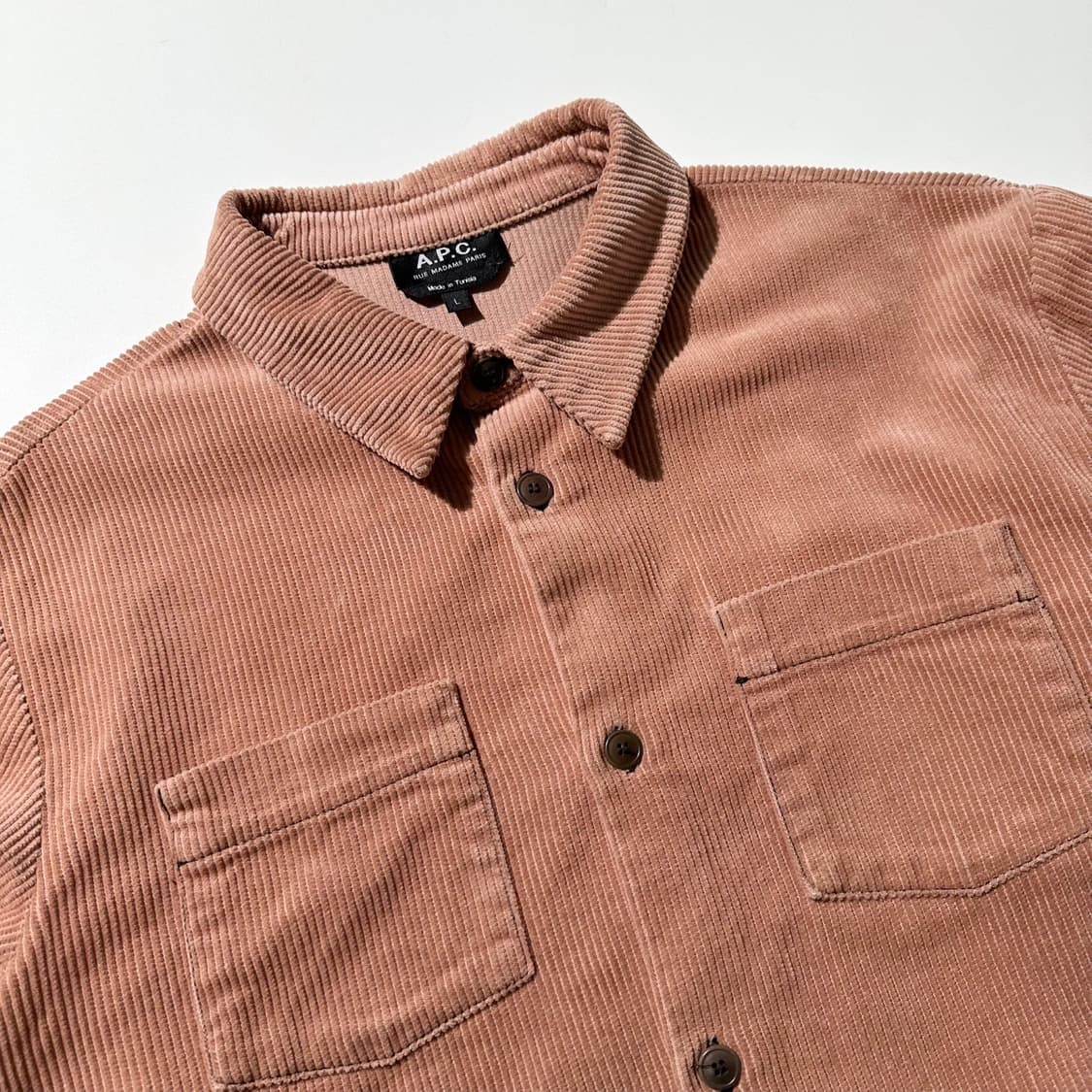 아페쎄 조 코듀로이 셔츠 상품이미지3