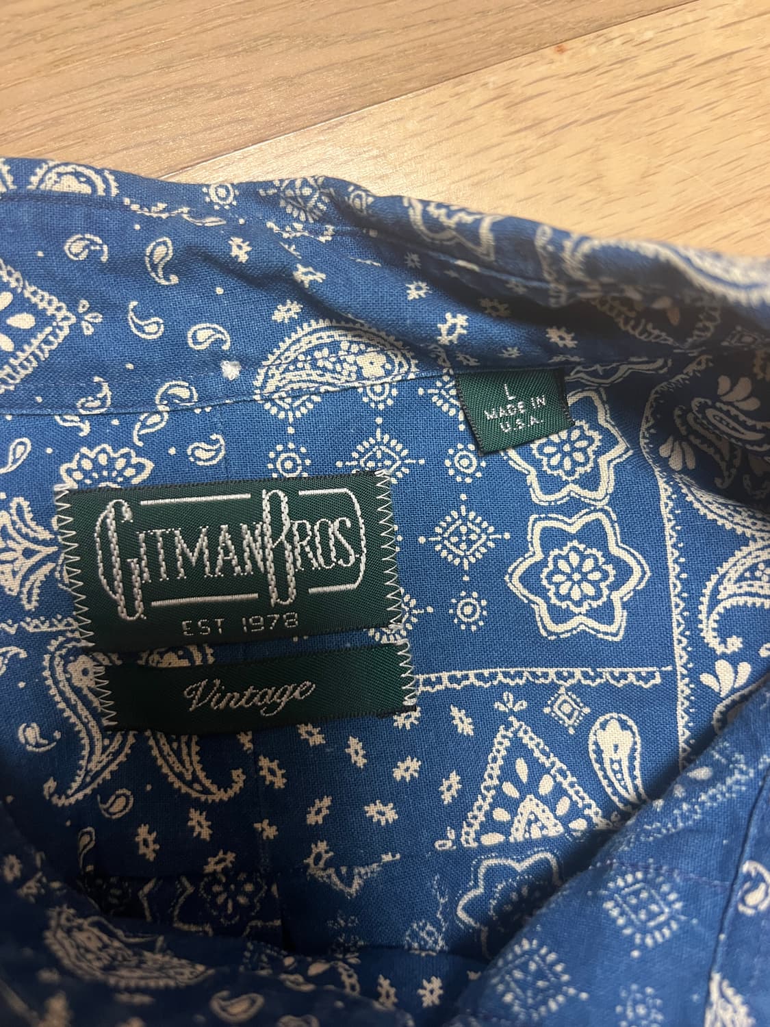 Gitman vintage 셔츠 L  상품이미지3