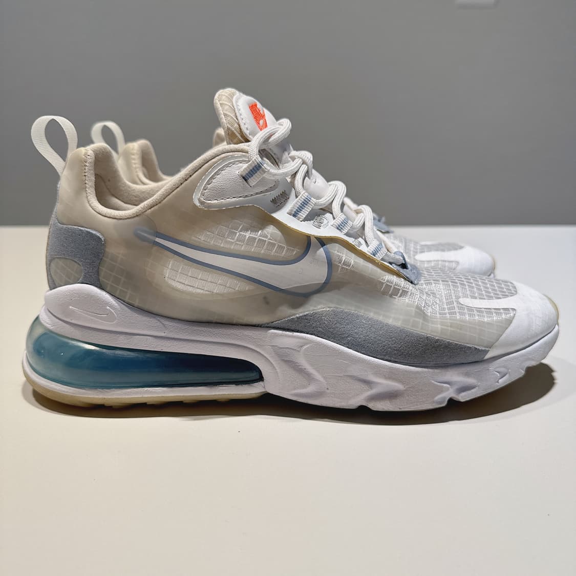 [250] 나이키 에어맥스 270 SE 화이트 퓨어 플래티넘 상품이미지1