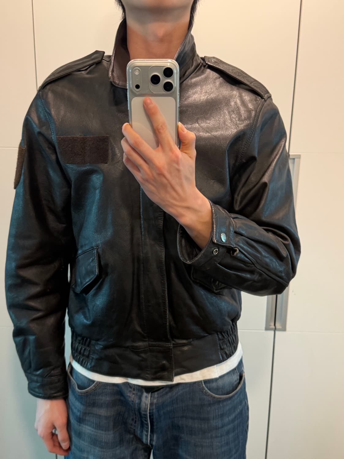 A-2 가죽자켓 [cow leather] 상품이미지5