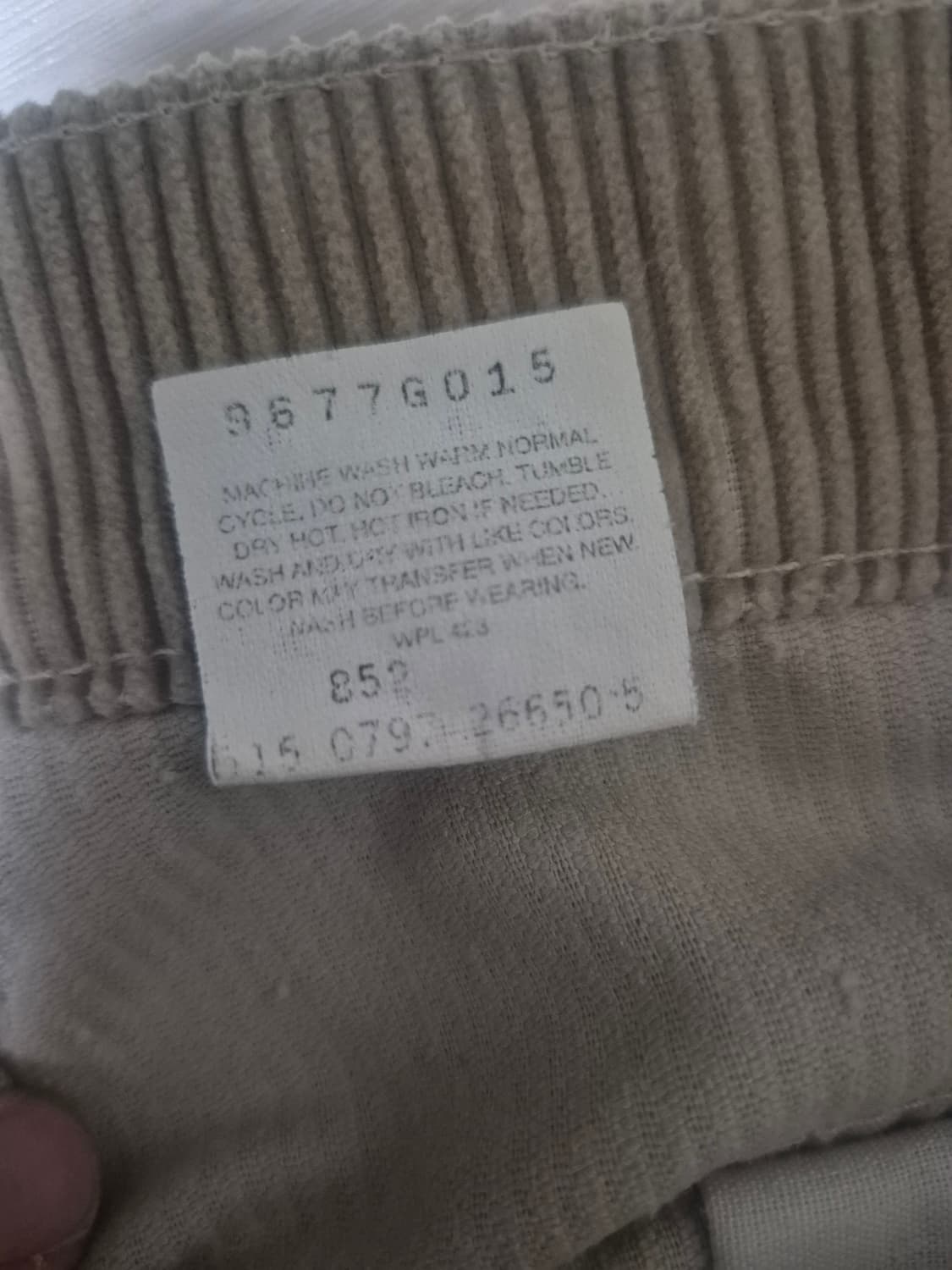 리바이스 565 코듀로이 90s usa 상품이미지3