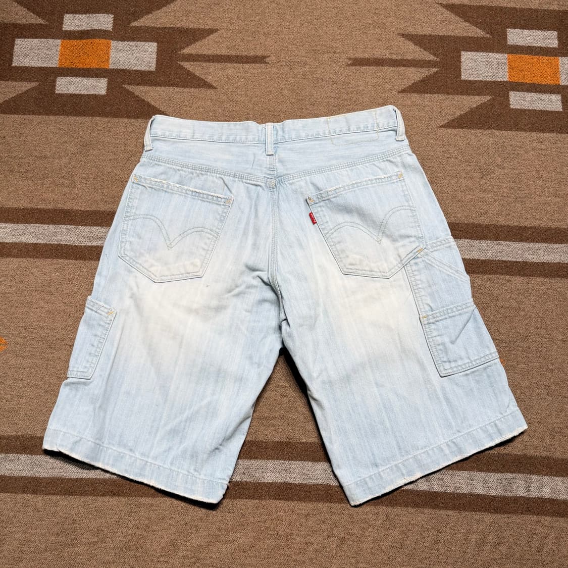 리바이스 00s 데님 카펜터 쇼츠 반바지 32 상품이미지1