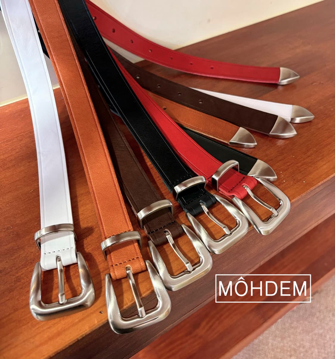 [Uinsex]미니멀 볼륨 웨스턴 벨트 상품이미지4