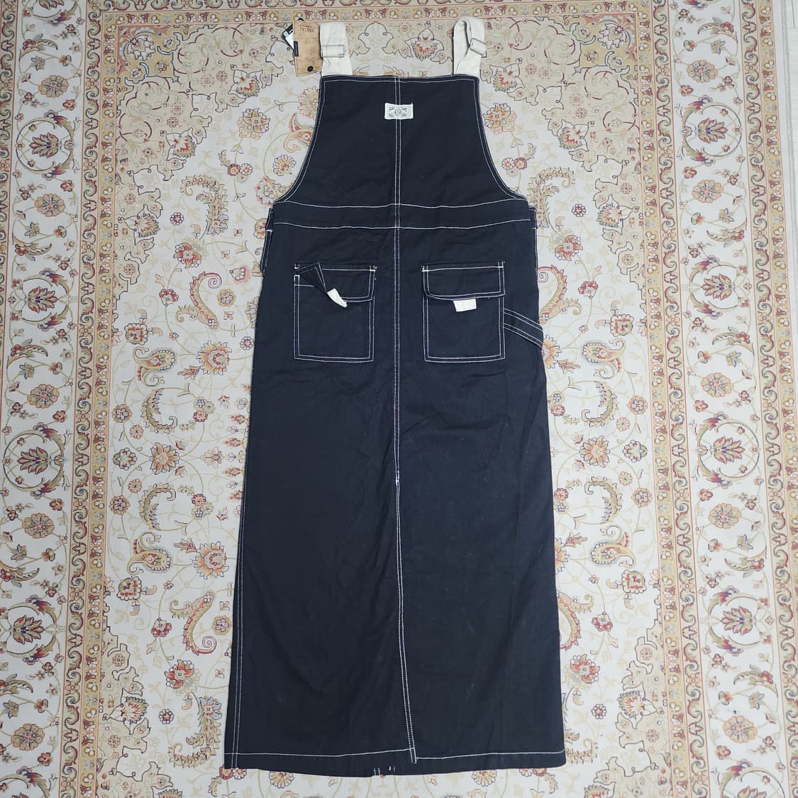 새상품) 후아유 코튼 멜빵 롱스커트
Free 상품이미지2