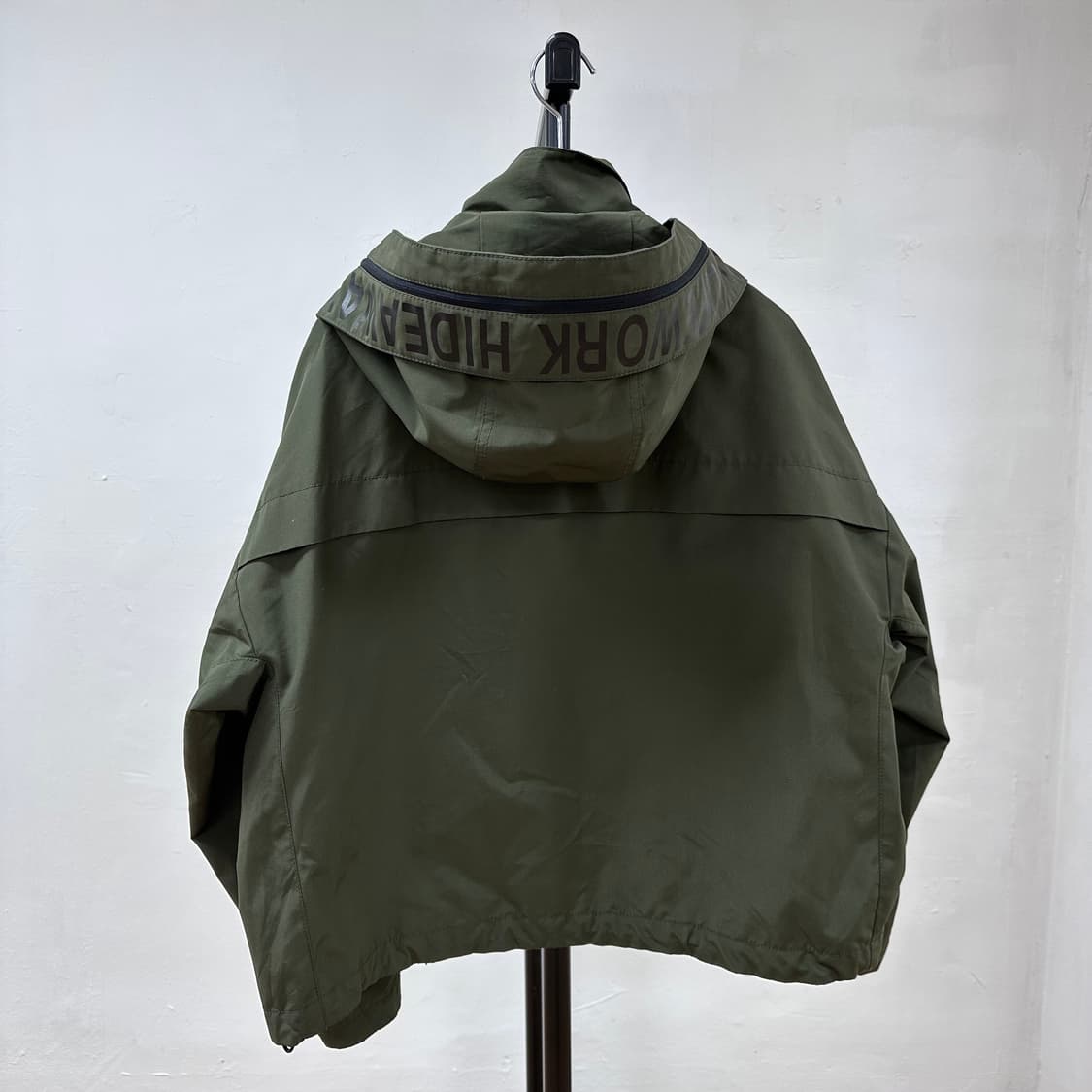 라이프워크 크롭 바람막이 자켓 오버핏 J12 상품이미지5