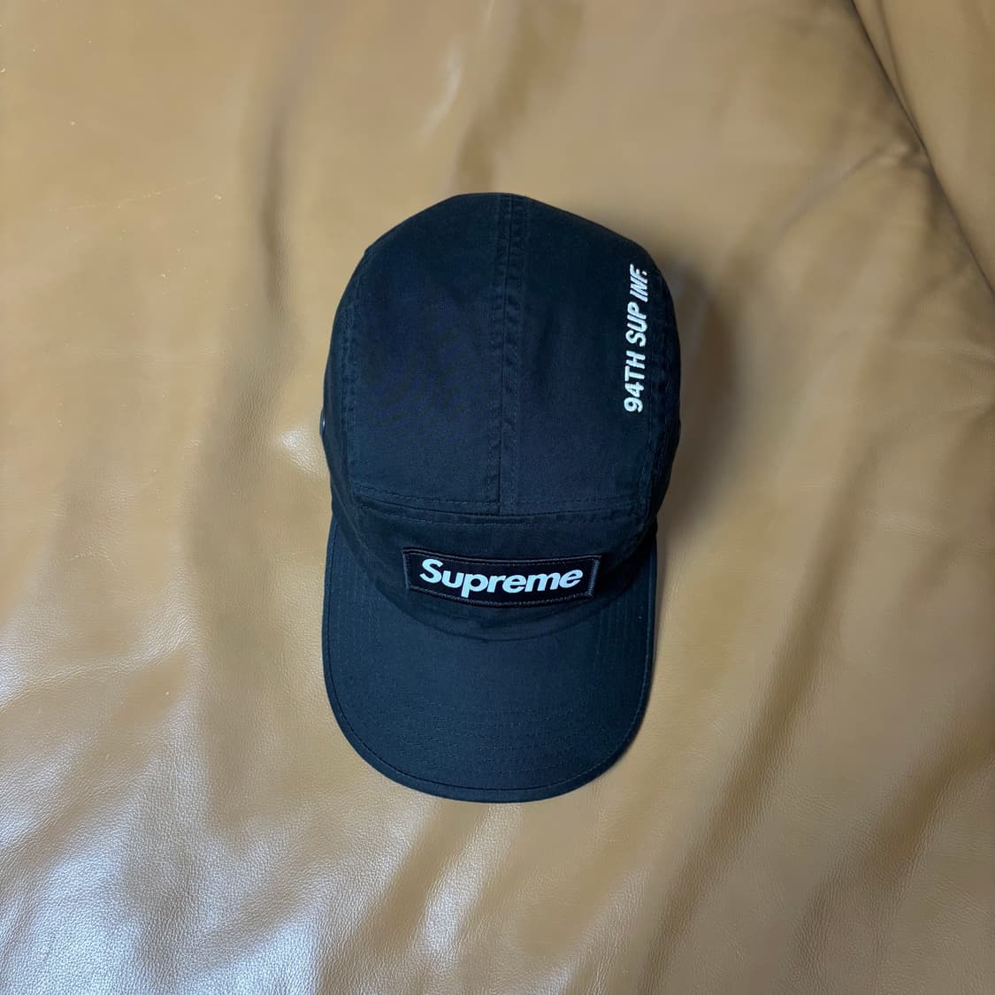 Supreme 슈프림 21fw 밀리터리 워시드 블랙 캠프캡 모자 상품이미지5