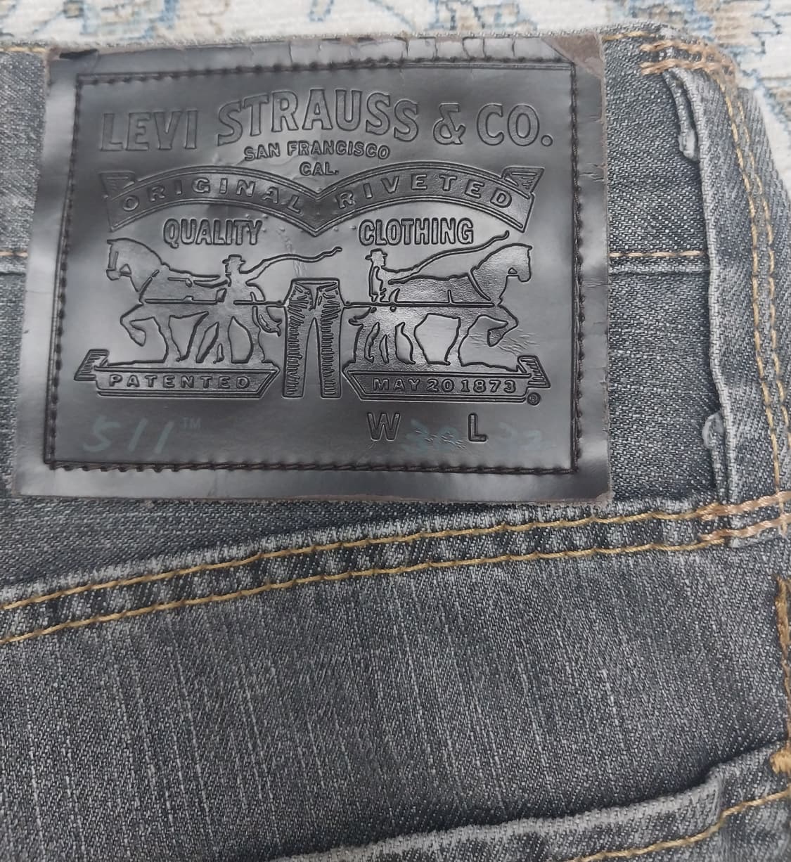 리바이스 511  스키니 데님팬츠 30 상품이미지4