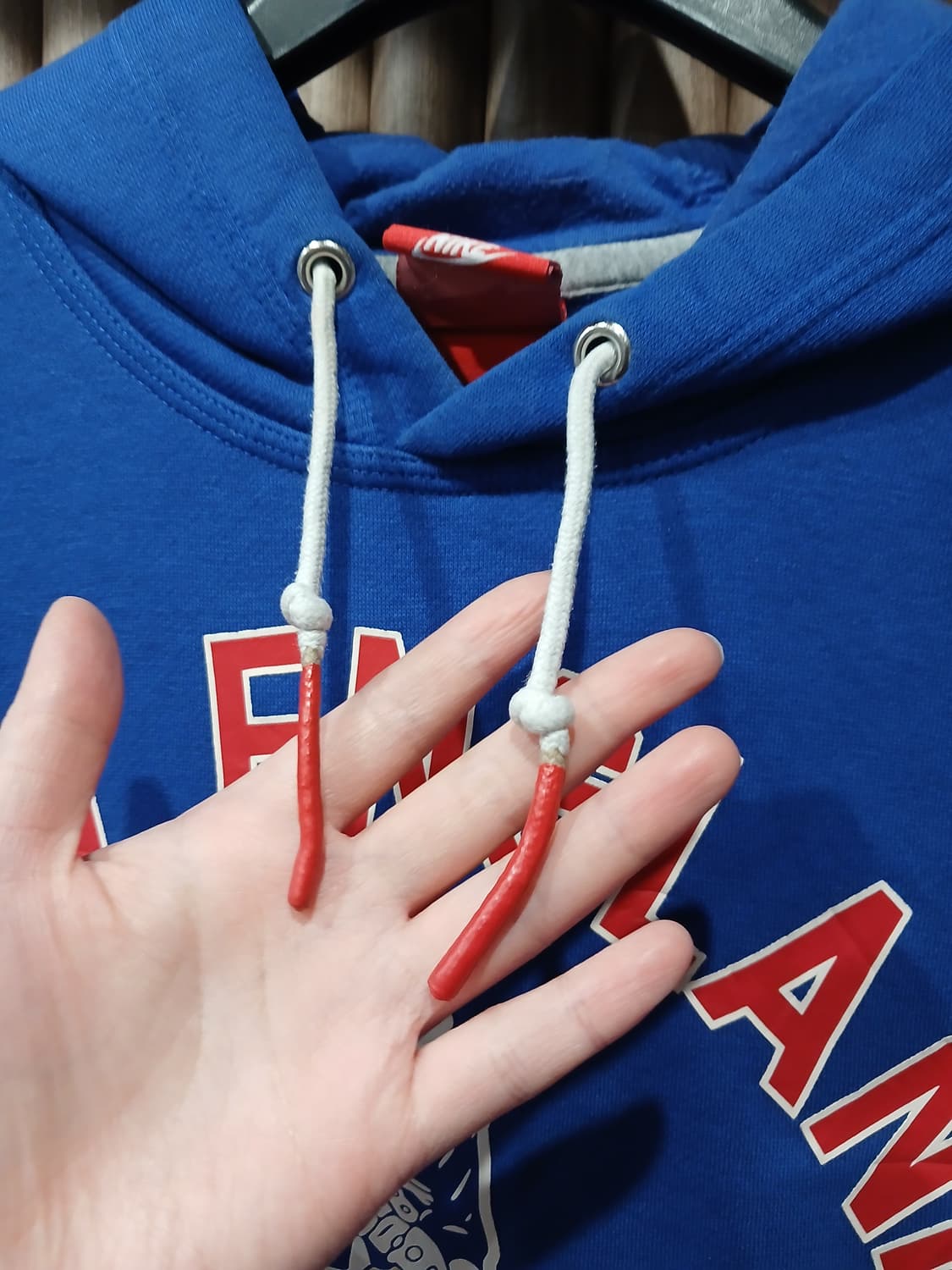 나이키 뉴잉글랜드 프린팅 후드티- M 상품이미지3