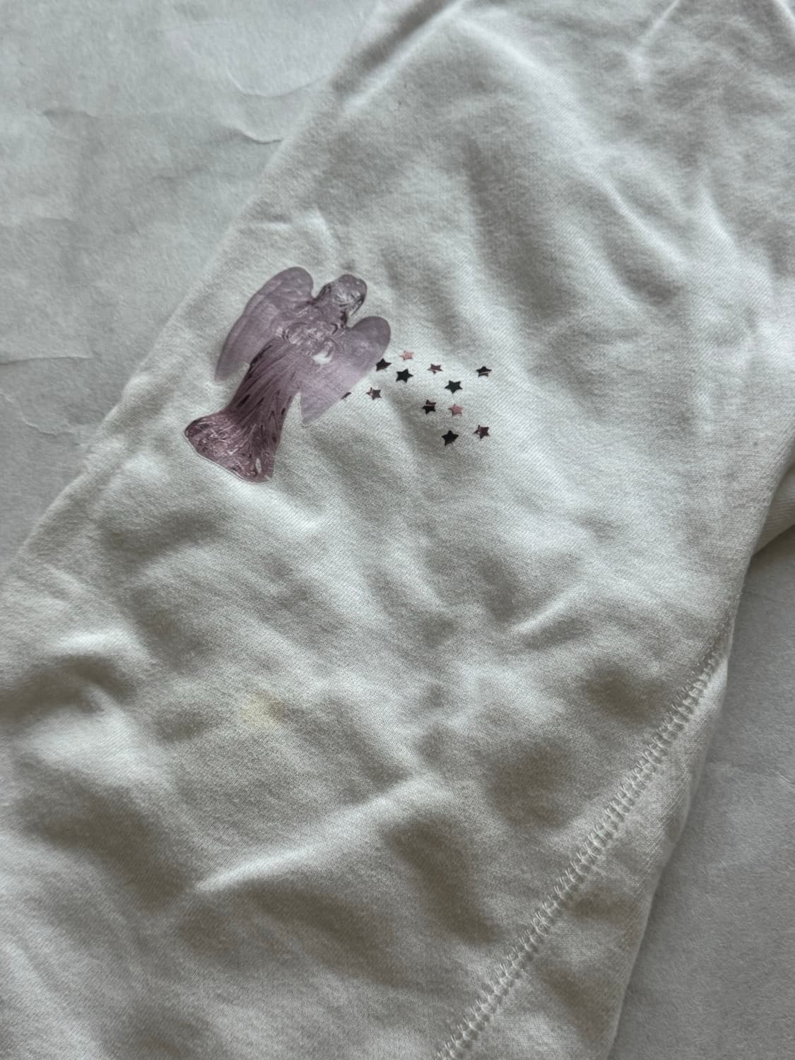 Gyaru Style White Jogger Pants 상품이미지3