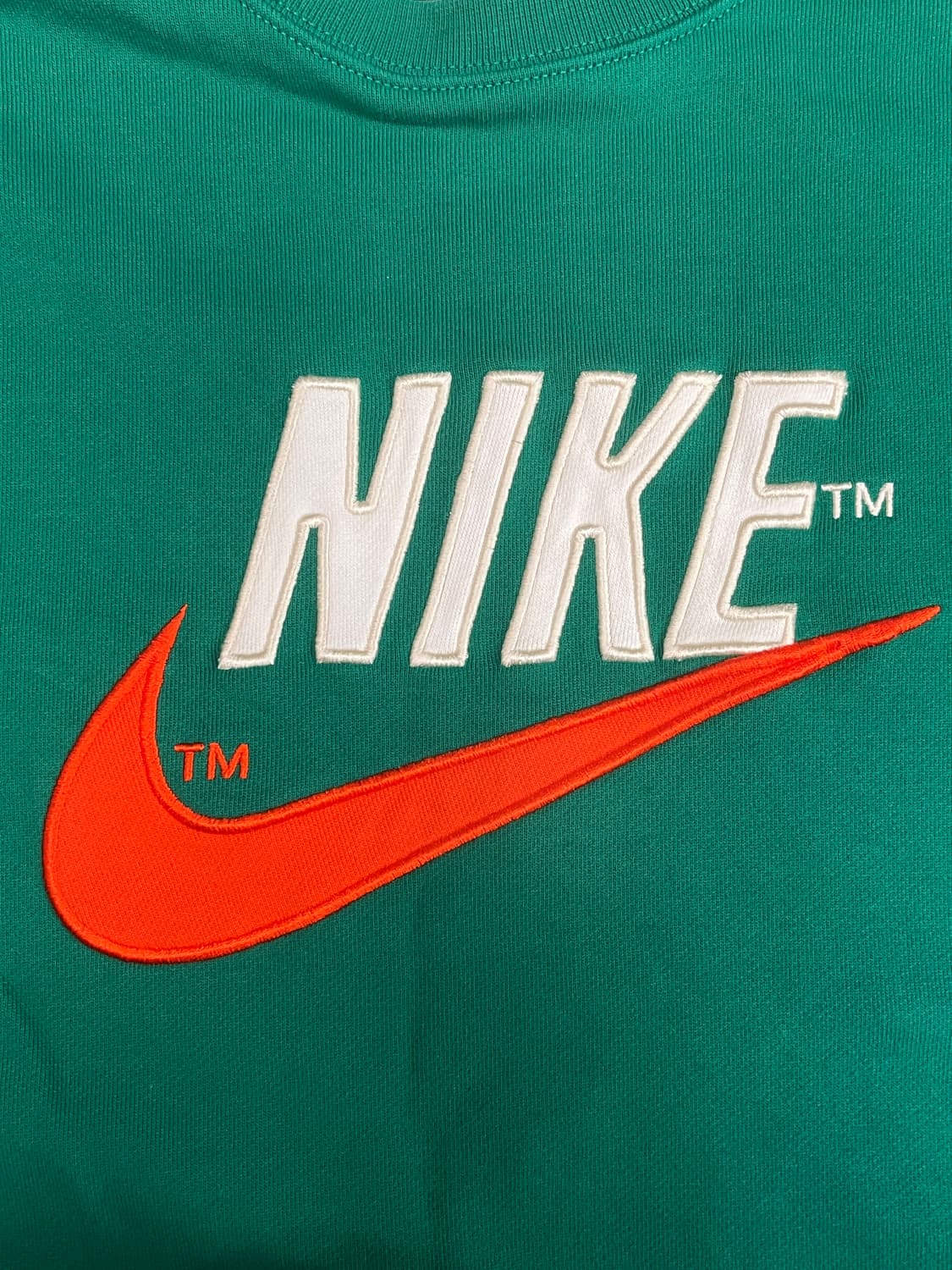 [XXL] 나이키 빅 스우시 크루넥 맨투맨 그린 상품이미지4